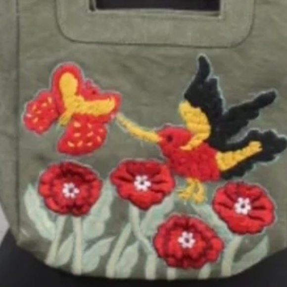 RAJ LA Tropical Olive Crossbody NWT - Picture 5 of 5